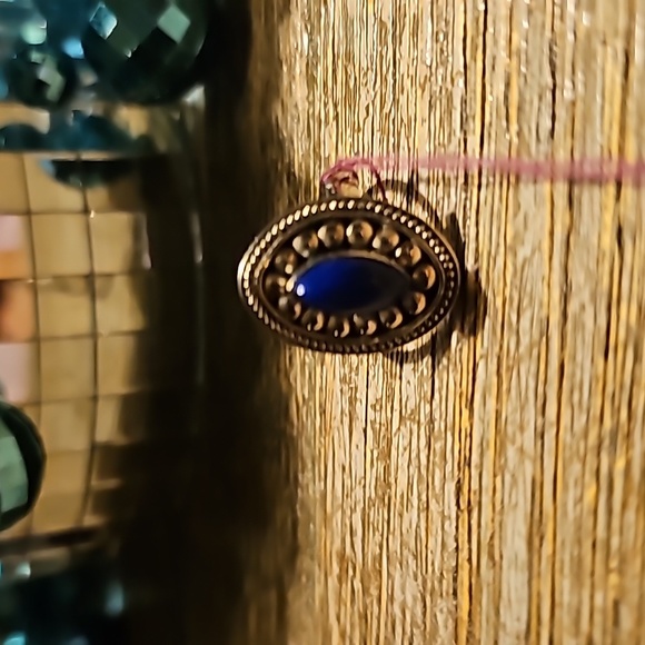 New Sterling Silver Lapis lazuli ring Size 6 - Picture 8 of 8